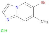 6-Bromo-7-methylimidazo[1,2-a]pyridine hydrochloride