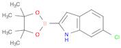 6-Chloro-2-(4,4,5,5-tetramethyl-1,3,2-dioxaborolan-2-yl)-1H-indole