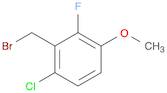 6-CHLORO-2-FLUORO-3-METHOXYBENZYL BROMIDE