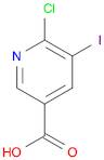 6-Chloro-5-iodonicotinic acid