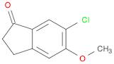 6-chloro-5-methoxy-2,3-dihydro-1H-inden-1-one