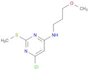 4-Chloro-6-(3-Methoxypropylamino)-2-methylthiopyrimidine