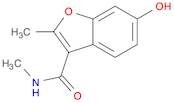 6-Hydroxy-N,2-dimethylbenzofuran-3-carboxamide