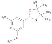 2-Methoxy-6-methyl-4-(4,4,5,5-tetramethyl-1,3,2-dioxaborolan-2-yl)pyridine