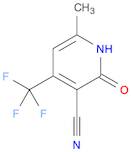 6-Methyl-2-oxo-4-(trifluoromethyl)-1,2-dihydropyridine-3-carbonitrile