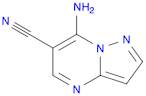 7-Aminopyrazolo[1,5-a]pyrimidine-6-carbonitrile