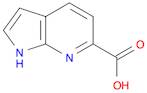 1H-Pyrrolo[2,3-b]pyridine-6-carboxylic acid