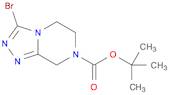 tert-Butyl 3-bromo-5,6-dihydro-[1,2,4]triazolo[4,3-a]pyrazine-7(8H)-carboxylate