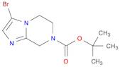 tert-butyl 3-bromo-5H,6H,7H,8H-imidazo[1,2-a]pyrazine-7-carboxylate