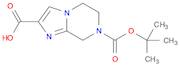 7-(tert-butoxycarbonyl)-5,6,7,8-tetrahydroimidazo[1,2-a]pyrazine-2-carboxylic acid