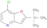 7-CHLORO-2-(TRIMETHYLSILYL)FURO[3,2-B]PYRIDINE