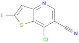 7-Chloro-2-iodothieno[3,2-b]pyridine-6-carbonitrile