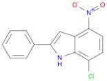 7-CHLORO-2-PHENYL-4-NITROINDOLE