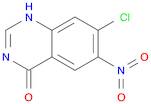 7-Chloro-6-nitro-4-hydroxyquinazoline