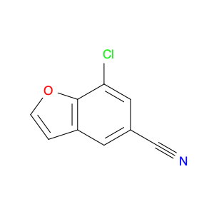 7-CHLOROBENZOFURAN-5-CARBONITRILE