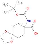 _x005F_x000D_8-(Boc-amino)-1,4-dioxaspiro[4.5]decane-8-carboxylic Acid