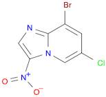 8-Bromo-6-chloro-3-nitroimidazo[1,2-a]pyridine