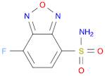 7-Fluorobenzo[c][1,2,5]oxadiazole-4-sulfonamide