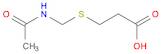 3-((Acetamidomethyl)thio)propanoic acid