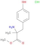 α-METHYL-DL-TYROSINE METHYL ESTER HYDROCHLORIDE