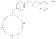 N-[[4-(1,4,8,11-tetraazacyclotetradec-1-ylmethyl)phenyl]methyl]-2-Pyridinemethanamine hexahydrobro…