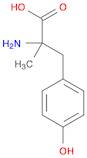 2-Amino-3-(4-hydroxyphenyl)-2-methylpropanoic acid