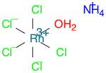 AMMONIUM AQUAPENTACHLORORHODATE(III)