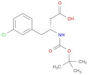 BOC-(R)-3-AMINO-4-(3-CHLORO-PHENYL)-BUTYRIC ACID