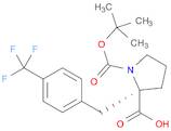 (R)-1-(tert-Butoxycarbonyl)-2-(4-(trifluoromethyl)benzyl)pyrrolidine-2-carboxylic acid