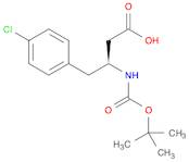 (S)-3-((tert-Butoxycarbonyl)amino)-4-(4-chlorophenyl)butanoic acid