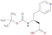 (S)-3-((tert-Butoxycarbonyl)amino)-4-(pyridin-4-yl)butanoic acid