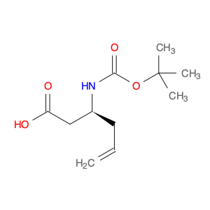 (S)-3-((tert-Butoxycarbonyl)amino)hex-5-enoic acid