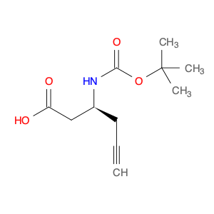 BOC-(S)-3-AMINO-5-HEXYNOIC ACID