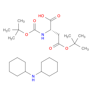 4-|tert|-Butyl N-[(tert-butoxy)carbonyl]-L-aspartate dicyclohexylamine salt