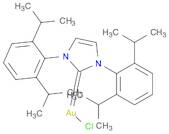 (1,3-Bis(2,6-diisopropylphenyl)-1,3-dihydro-2H-imidazol-2-ylidene)(chloro)gold