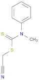 Cyanomethyl methyl(phenyl)carbamodithioate