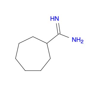 cycloheptanecarboximidamide