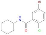 Cyclohexyl 5-bromo-2-chlorobenzamide