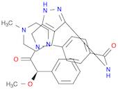 N-[5-((2R)-2-Methoxy-2-phenylethanoyl)-1,4,5,6-tetrahydropyrrolo[3,4-c]pyrazol-3-yl]-4-(4-methylpi…