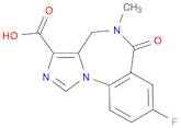 8-Fluoro-5-methyl-6-oxo-5,6-dihydro-4H-benzo[f]imidazo[1,5-a][1,4]diazepine-3-carboxylic acid