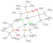 DIHYDROGEN DI-MU-CHLOROTETRAKIS(DI-T-BUTYLPHOSPHINITO-KP)DIPALLADATE(2-)