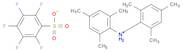 Dimesitylammonium 2,3,4,5,6-pentafluorobenzenesulfonate