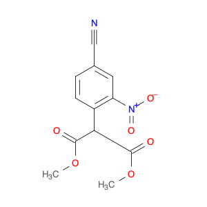 Dimethyl 2-(4-cyano-2-nitrophenyl)malonate