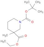 1-tert-Butyl 3-ethyl 3-methylpiperidine-1,3-dicarboxylate