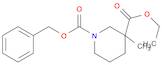 1-Benzyl 3-ethyl 3-methylpiperidine-1,3-dicarboxylate