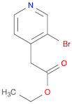 (3-Bromo-pyridin-4-yl)-acetic acid ethyl ester