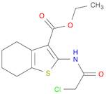 Ethyl 2-(2-chloroacetamido)-4,5,6,7-tetrahydrobenzo[b]thiophene-3-carboxylate