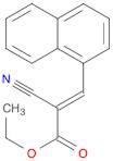 ETHYL 2-CYANO-3-(1-NAPHTHALENYL)ACRYLATE