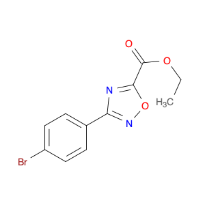 Ethyl 3-(4-bromophenyl)-1,2,4-oxadiazole-5-carboxylate