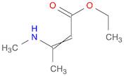 Ethyl 3-(methylamino)-2-butenoate